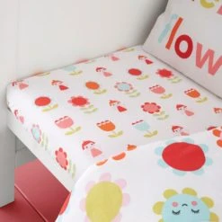 Cosatto Fairy Garden 100% Cotton Fitted Sheet Twin Pack MultiColoured, Fitted Sheets, Fairies