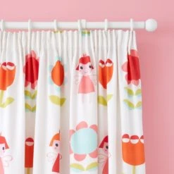 Cosatto Fairy Garden Pencil Pleat Curtains Cotton, Patterned