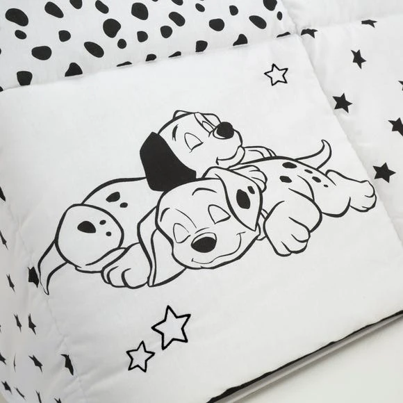 Disney 101 Dalmatians 100% Cotton 4 Tog Cot Bed / Toddler Quilt Patterned, Animals, Kids 4 Disney 101 Dalmatians 100% Cotton 4 Tog Cot Bed / Toddler Quilt Patterned, Animals, Kids - Image 4