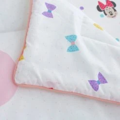 Disney Minnie Mouse 100% Cotton 4 Tog Cot Bed / Toddler Quilt Kids, Kids Quilts, Reversible -Eve Home And Furniture Shop 30737738 alt02