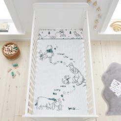 Disney Winnie the Pooh 100% Cotton 4 Tog Cot Bed / Toddler Quilt Kids Quilts, Animals, Patterned 14 Disney Winnie the Pooh 100% Cotton 4 Tog Cot Bed / Toddler Quilt Kids Quilts, Animals, Patterned -Eve Home And Furniture Shop 30737743 alt06