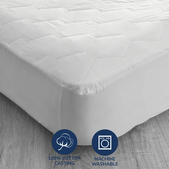 Fogarty Cotton Kids Mattress Protector Mattress Protectors, Natural Sleep Surface, White 1 Fogarty Cotton Kids Mattress Protector Mattress Protectors, Natural Sleep Surface, White