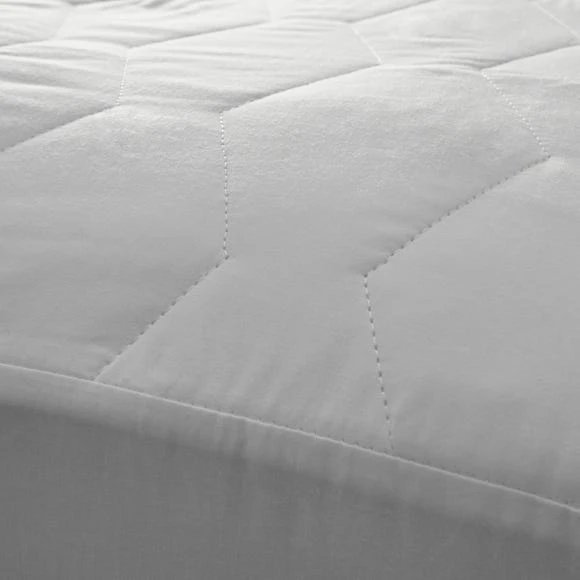 Fogarty Cotton Kids Mattress Protector Mattress Protectors, Natural Sleep Surface, White 2 Fogarty Cotton Kids Mattress Protector Mattress Protectors, Natural Sleep Surface, White - Image 2