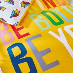 Born To Be You 100% Organic Cotton Duvet Cover and Pillowcase Set Patterned, Duvet Cover Sets, Reversible 7 Born To Be You 100% Organic Cotton Duvet Cover and Pillowcase Set Patterned, Duvet Cover Sets, Reversible -Eve Home And Furniture Shop 30747216 alt02