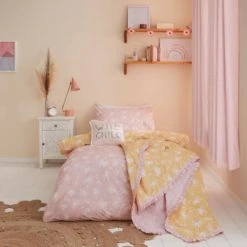 Dunelm Country Patchwork 100% Cotton Twin Duvet Cover and Pillowcase Set Floral, Reversible, MultiColoured -Eve Home And Furniture Shop 30747295 alt02