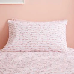 Dunelm Boho Desert 100% Cotton Duvet Cover and Pillowcase Set Pink, Kids, Abstract -Eve Home And Furniture Shop 30747300 alt03