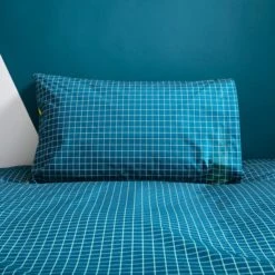 Dunelm Game On Duvet Cover and Pillowcase Set Polycotton, Duvet Cover Sets, Green -Eve Home And Furniture Shop 30747308 alt03