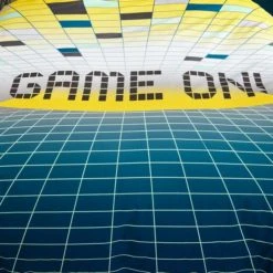 Dunelm Game On Duvet Cover and Pillowcase Set Polycotton, Duvet Cover Sets, Green -Eve Home And Furniture Shop 30747308 alt04