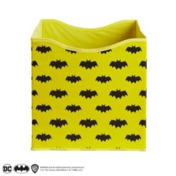 Batman Pack of 2 Storage Cubes Polyester, Cube Storage, Folding -Eve Home And Furniture Shop 30747324 alt04