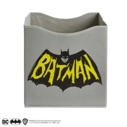 Batman Pack of 2 Storage Cubes Polyester, Cube Storage, Folding -Eve Home And Furniture Shop 30747324 alt05