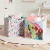 Disney Princess Pack of 2 Storage Cubes Fabric, Polyester, Kids