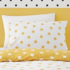 Dunelm Smiles Duvet Cover and Pillowcase Set Reversible, Natural History Museum Modern Skandi, Duvet Cover Sets -Eve Home And Furniture Shop 30747603 alt03