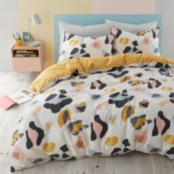 Dunelm Leopard Duvet Cover and Pillowcase Set Polycotton, Kids, Animal Print -Eve Home And Furniture Shop 30747609 alt08