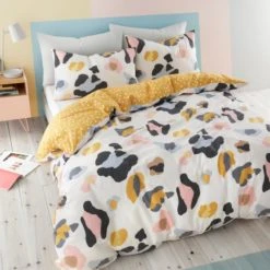 Dunelm Leopard Duvet Cover and Pillowcase Set Polycotton, Kids, Animal Print -Eve Home And Furniture Shop 30747609 alt09
