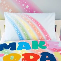Disney Princess Magical 100% Cotton Duvet Cover and Pillowcase Set Reversible, Character, MultiColoured -Eve Home And Furniture Shop 30747639 alt02