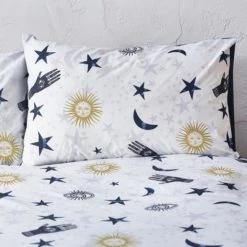 Style Lab Stargazer Duvet Cover and Pillowcase Set Duvet Cover Sets, Reversible, Abstract -Eve Home And Furniture Shop 30749078 alt03