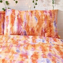 Style Lab Tie Dye Duvet Cover and Pillowcase Set Abstract, MultiColoured, Polycotton 10 Style Lab Tie Dye Duvet Cover and Pillowcase Set Abstract, MultiColoured, Polycotton -Eve Home And Furniture Shop 30749083 alt03
