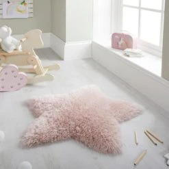 Flair Fluffy Star Rug Rugs, Kids, Polyester