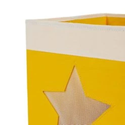 Dunelm Star Mesh Ochre Foldable Box Fabric, Polyester, Kids 8 Dunelm Star Mesh Ochre Foldable Box Fabric, Polyester, Kids -Eve Home And Furniture Shop 30753857 alt03