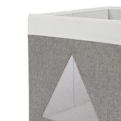 Dunelm Triangle Mesh Grey Foldable Box Storage Boxes, Polyester, Fabric -Eve Home And Furniture Shop 30753858 alt03