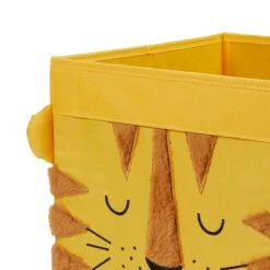 Dunelm Tiger Felt Foldable Box Storage Boxes, Fabric, Kids -Eve Home And Furniture Shop 30754133 alt03