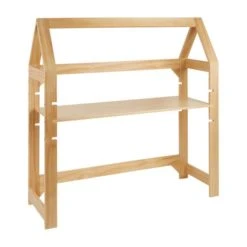 Dunelm Kids Natural Adjustable Shelving Unit Desk Wood, Kids Shelves -Eve Home And Furniture Shop 30754136 alt02