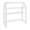 Dunelm Kids White Adjustable Shelving Unit Desk Wood, Kids Shelves