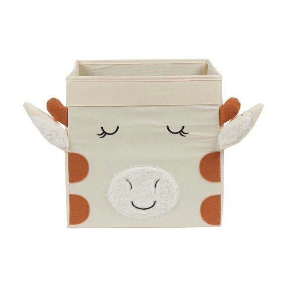 Dunelm Giraffe Felt Foldable Box Folding, Storage Boxes, Fabric 2 Dunelm Giraffe Felt Foldable Box Folding, Storage Boxes, Fabric - Image 2