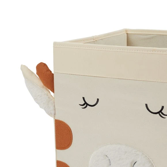 Dunelm Giraffe Felt Foldable Box Folding, Storage Boxes, Fabric 4 Dunelm Giraffe Felt Foldable Box Folding, Storage Boxes, Fabric - Image 4