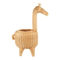 Dunelm Giraffe Rattan Storage Basket Kids, Storage Baskets, Animals -Eve Home And Furniture Shop 30754163 alt03