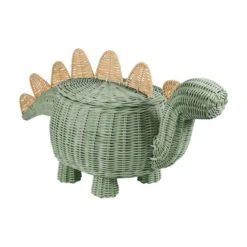 Dunelm Dinosaur Rattan Storage Basket Storage Baskets, Animals, Kids -Eve Home And Furniture Shop 30754164 alt02