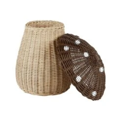 Dunelm Toadstool Natural Storage Basket Kids, Storage Baskets, Rattan -Eve Home And Furniture Shop 30754167 alt02