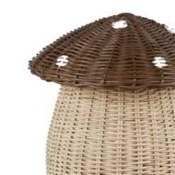 Dunelm Toadstool Natural Storage Basket Kids, Storage Baskets, Rattan -Eve Home And Furniture Shop 30754167 alt03