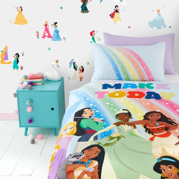 Disney Princess Magical Wall Stickers Kids, Paper, Made in the UK 1 Disney Princess Magical Wall Stickers Kids, Paper, Made in the UK