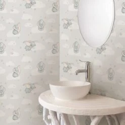 NuWallpaper Disney Nu Wall Self Adhesive Dumbo Wallpaper Paper, Made in the UK, Kids -Eve Home And Furniture Shop 30757440 alt06