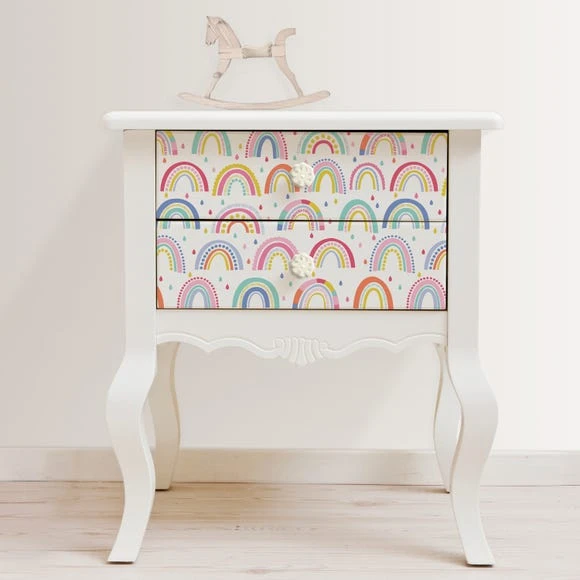 NuWallpaper Nu Wall Self Adhesive Over the Rainbow Wallpaper Kids, Paper, Made in the UK 3 NuWallpaper Nu Wall Self Adhesive Over the Rainbow Wallpaper Kids, Paper, Made in the UK - Image 3