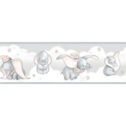 Disney Dumbo Wallpaper Border Paper, Made in the UK, Kids -Eve Home And Furniture Shop 30757457 alt02